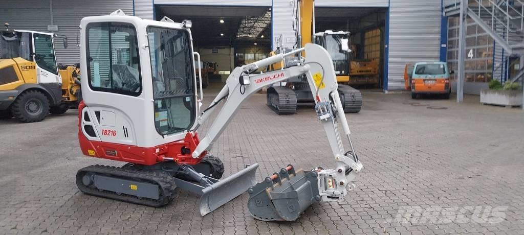 Takeuchi TB 216 A Міні-екскаватори < 7т