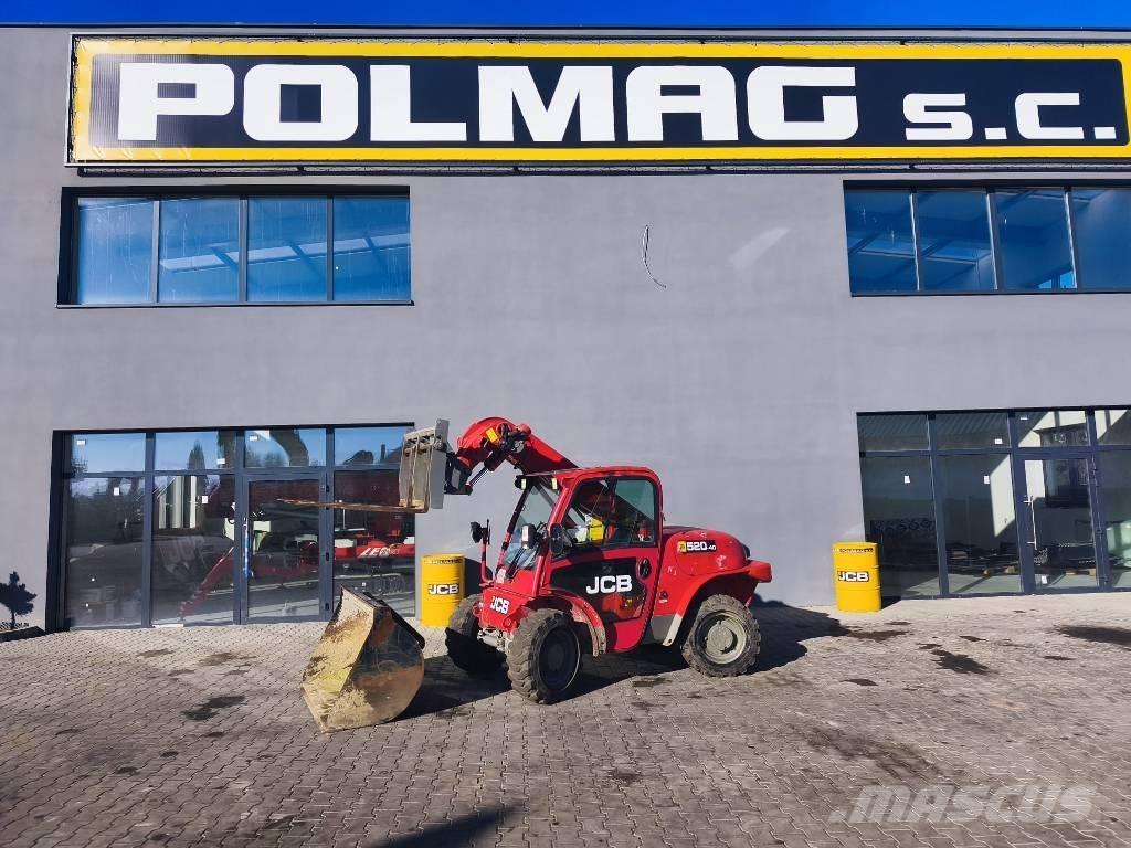 JCB 520-40 Телескопічні навантажувачі