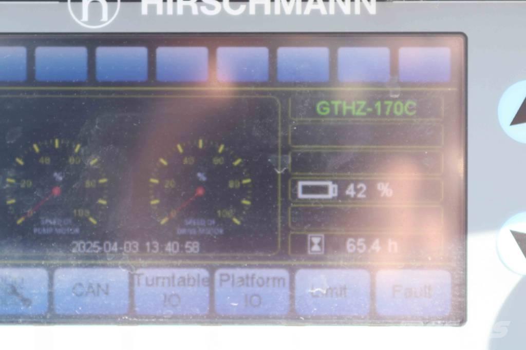 Hangcha GTHZ 170 C Колінчаті підйомники