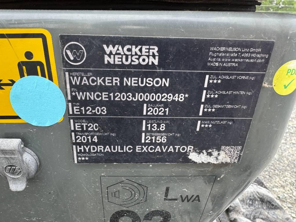 Wacker Neuson ET20 Гусеничні екскаватори