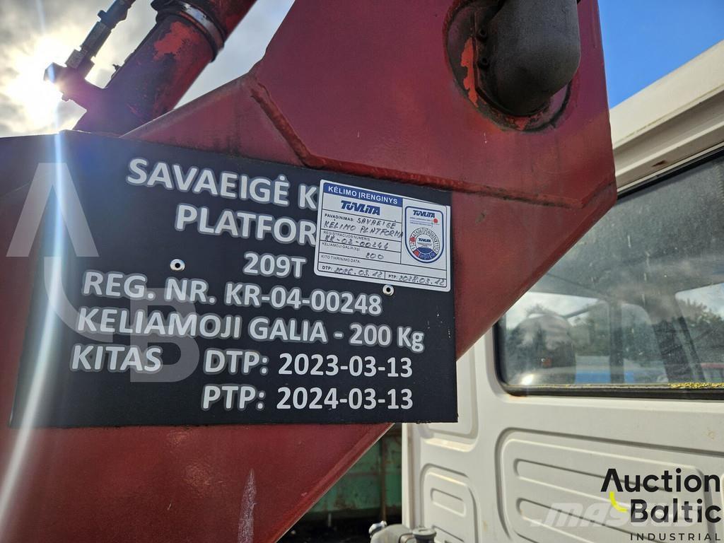 MAN 8.103 Автовишки на базі вантажівки