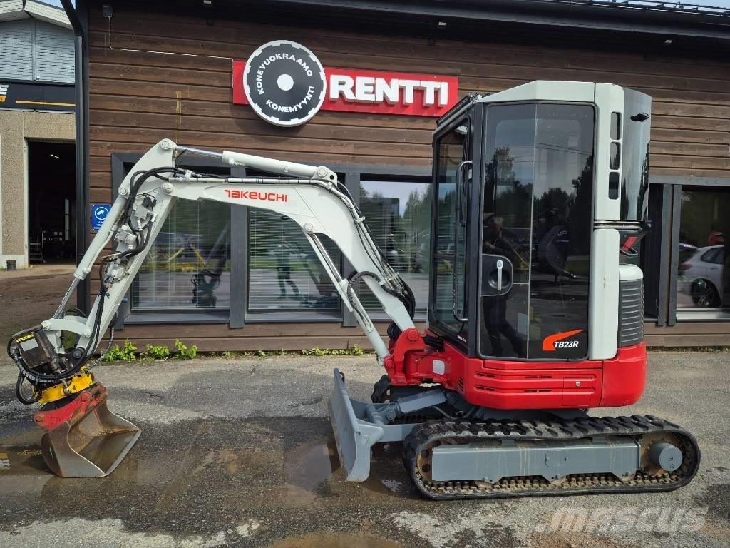 Takeuchi 23R Міні-екскаватори < 7т