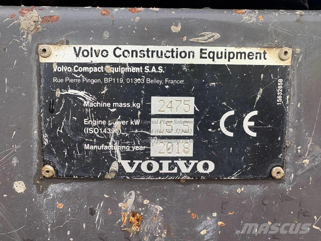 Volvo ECR 25 D Міні-екскаватори < 7т