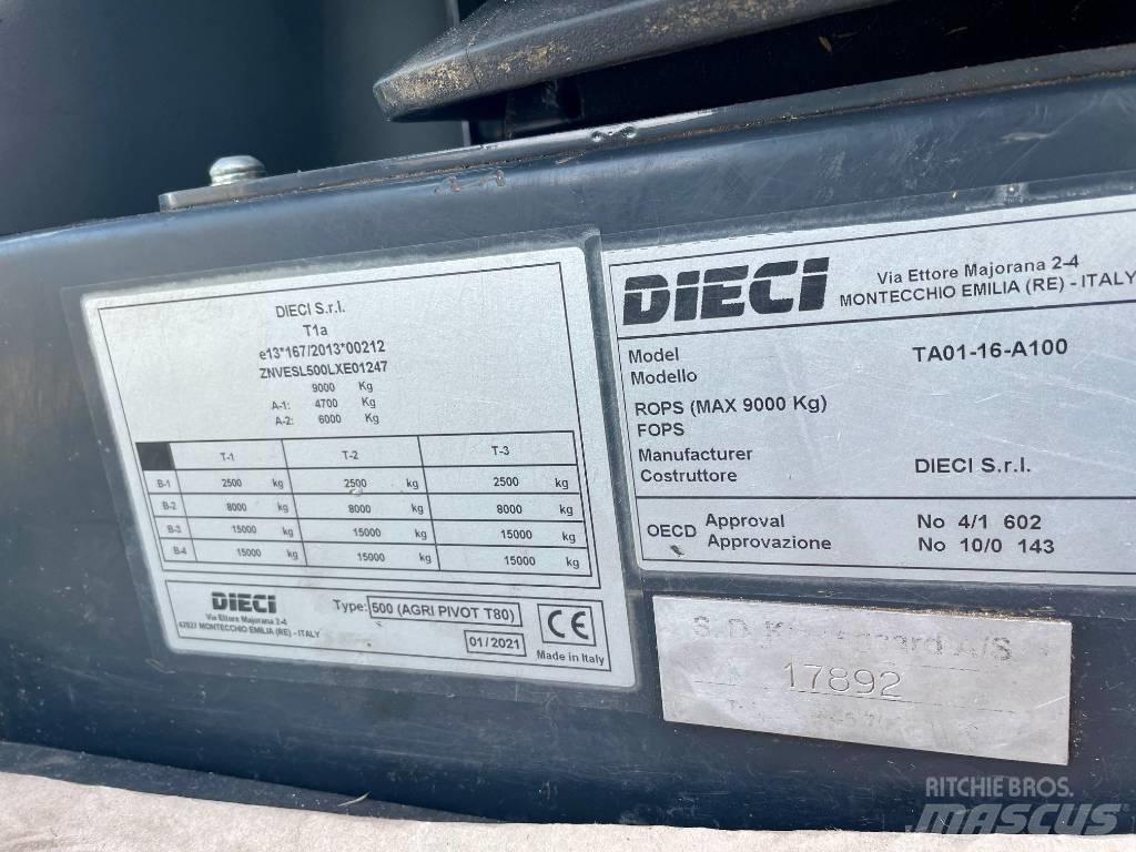 Dieci Agri Pivot T80 Телескопічний навантажувач