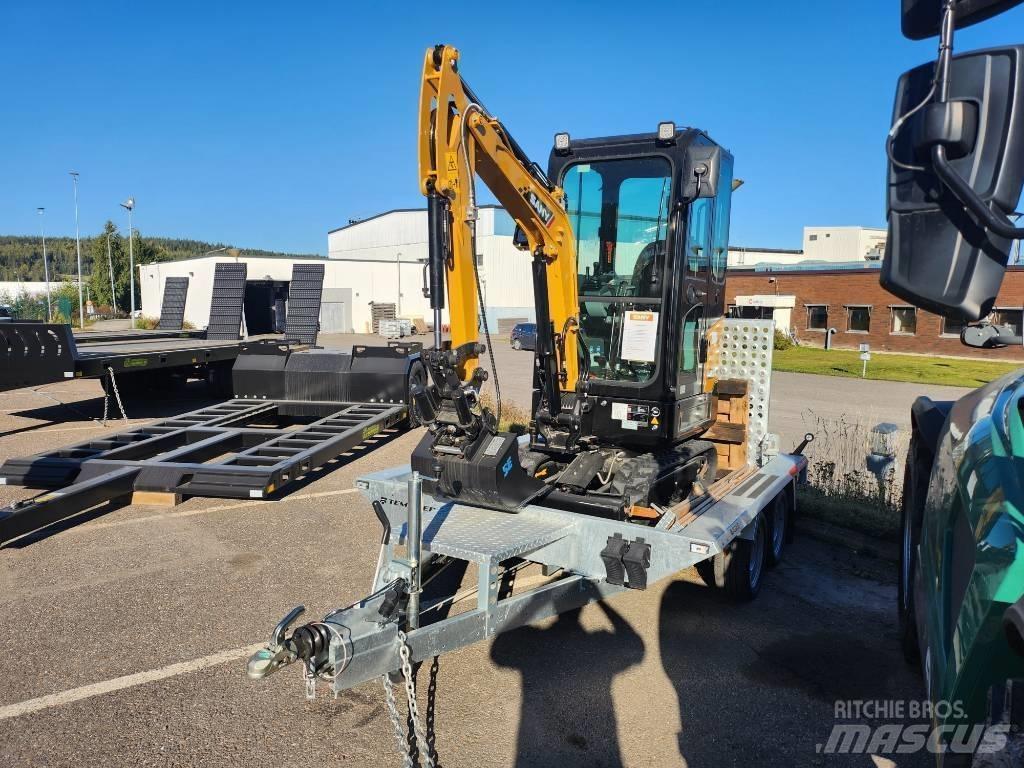 Sany 1.8 T Med Släp Міні-екскаватори < 7т