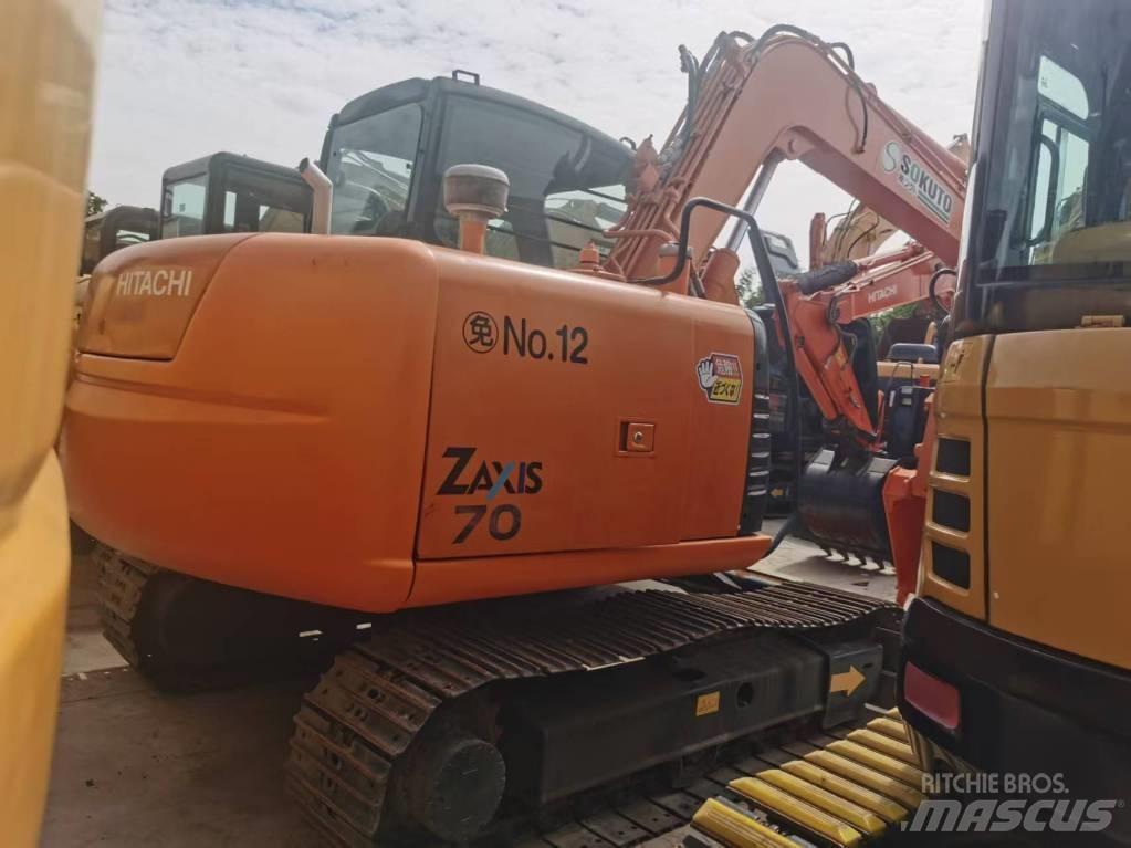 Hitachi ZX 70 Міні-екскаватори < 7т