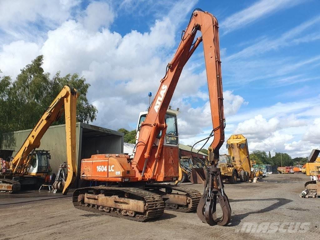 Atlas 1604 LC Перевантажувачі металобрухту/промислові навантажувачі