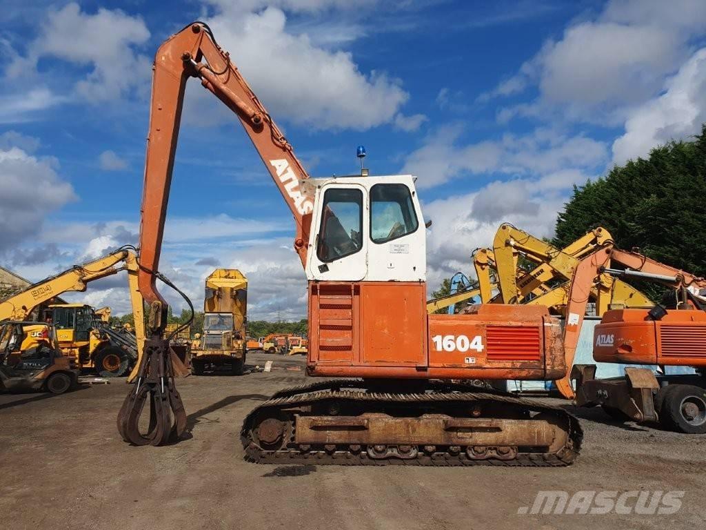 Atlas 1604 LC Перевантажувачі металобрухту/промислові навантажувачі