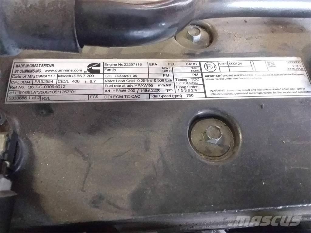 Cummins QSB6.7 Двигуни