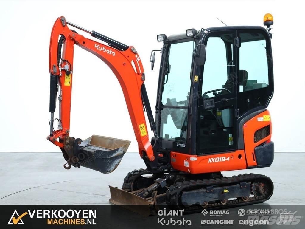 Kubota KX019-4 Міні-екскаватори < 7т