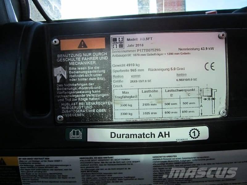 Hyster Hyster 3.5Ft Газові навантажувачі