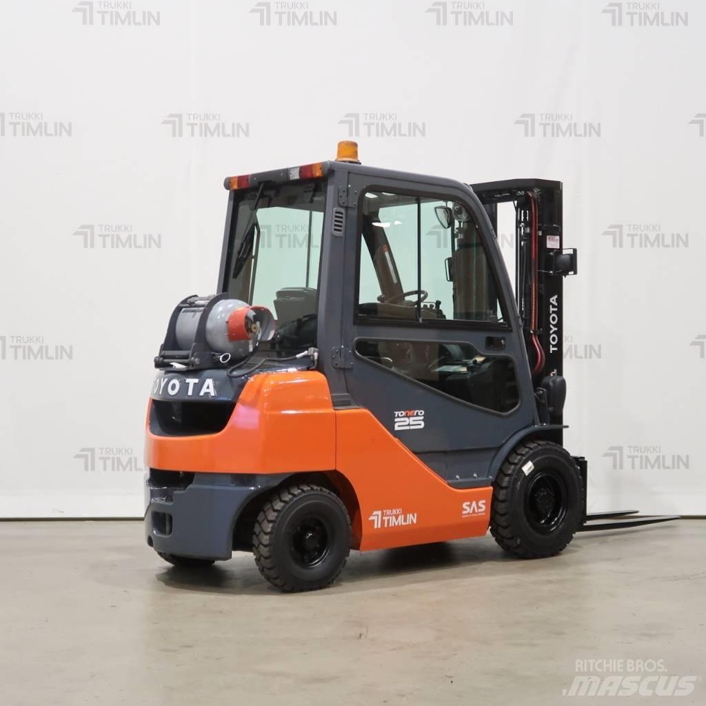 Toyota 02-8FGF25 Газові навантажувачі