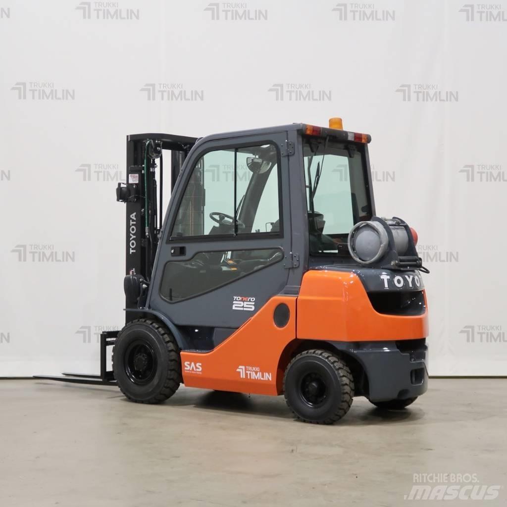 Toyota 02-8FGF25 Газові навантажувачі
