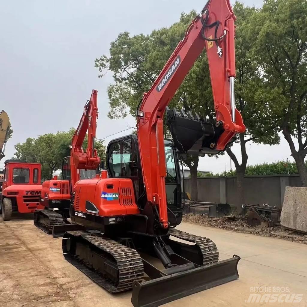Doosan DX 60-9C Міні-екскаватори < 7т