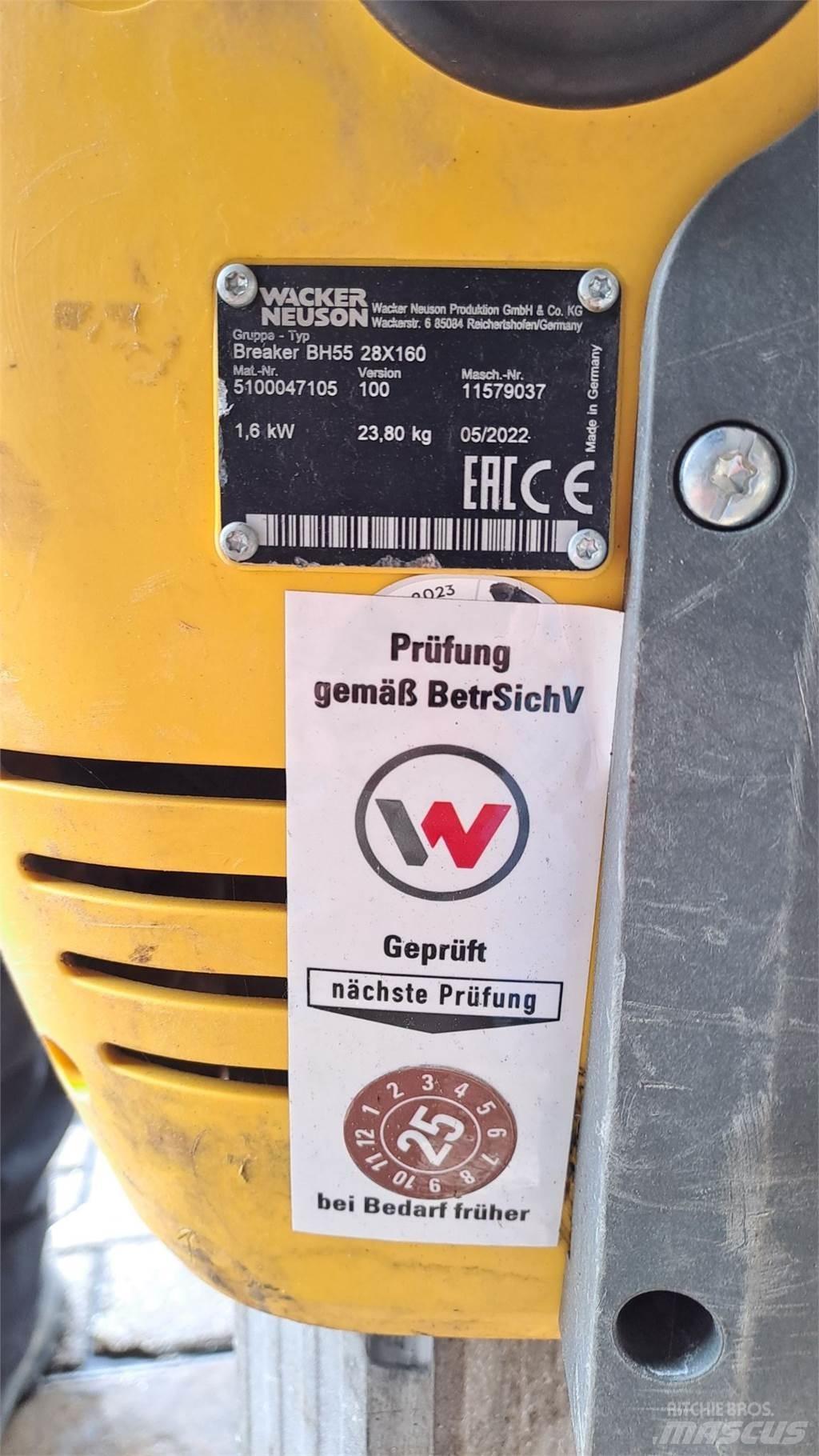 Wacker Neuson BH55 Трамбувальники