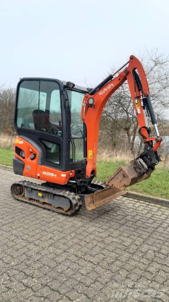 Kubota KX019-4 Міні-екскаватори < 7т