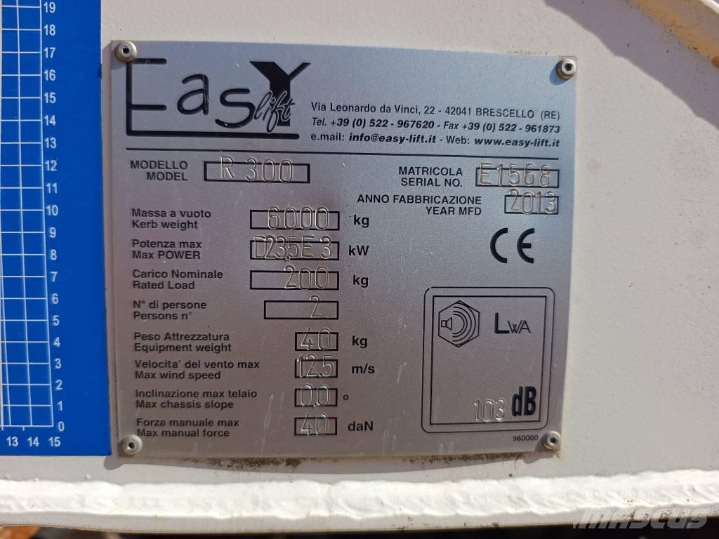EasyLift R 300 Телескопічні підйомники
