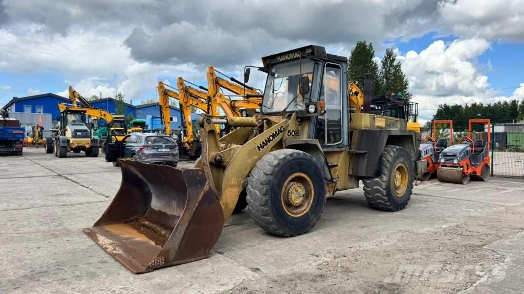 Hanomag 50 E Фронтальні навантажувачі