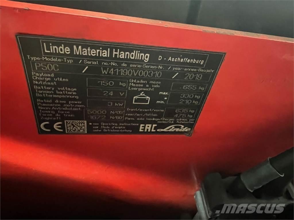 Linde P 50C Тягачі колісні