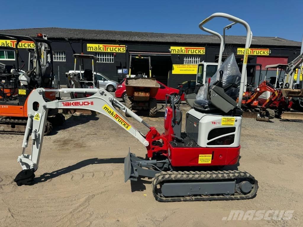 Takeuchi TB 210 R Міні-екскаватори < 7т
