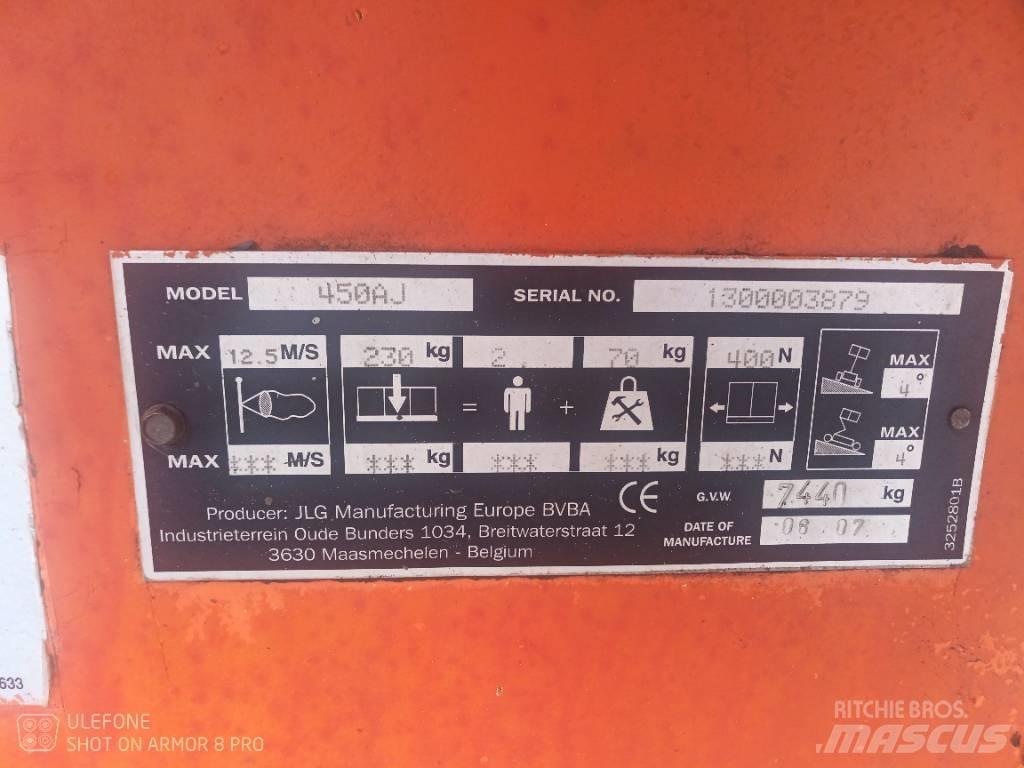 JLG 450 AJS II Колінчаті підйомники
