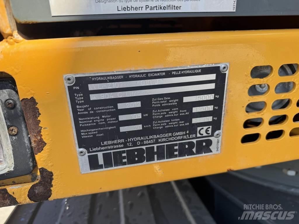 Liebherr A 904 C Перевантажувачі металобрухту/промислові навантажувачі