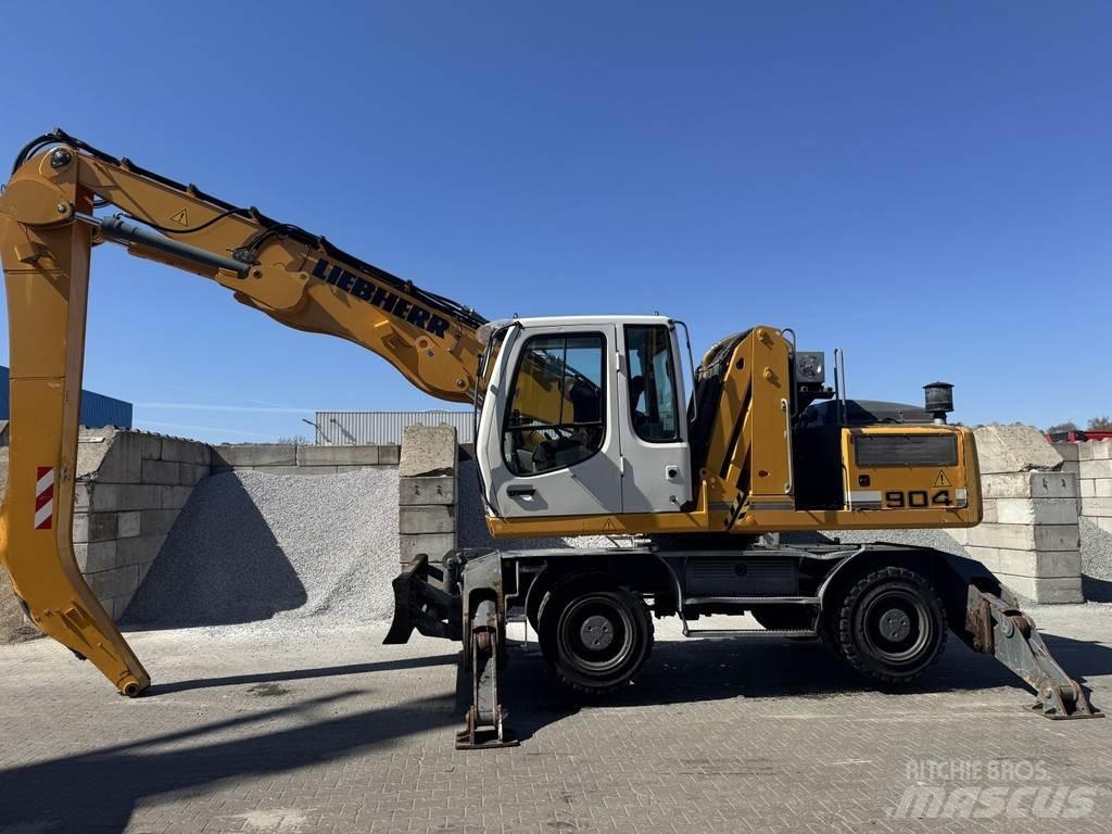 Liebherr A 904 C Перевантажувачі металобрухту/промислові навантажувачі
