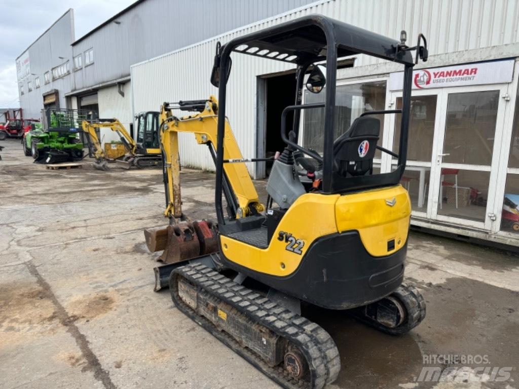 Yanmar SV22 (01539) Міні-екскаватори < 7т