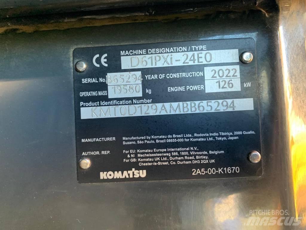 Komatsu D61PXi-24E0 Гусеничні бульдозери