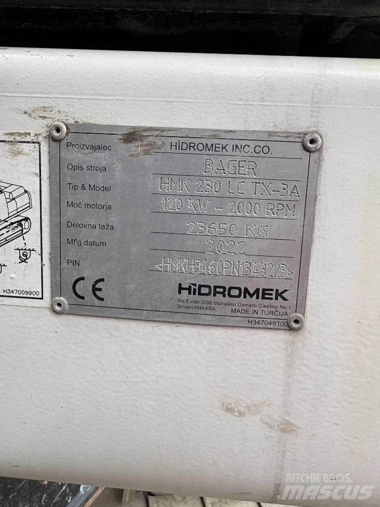 Hidromek 230 LC TX Екскаватори для знесення споруд