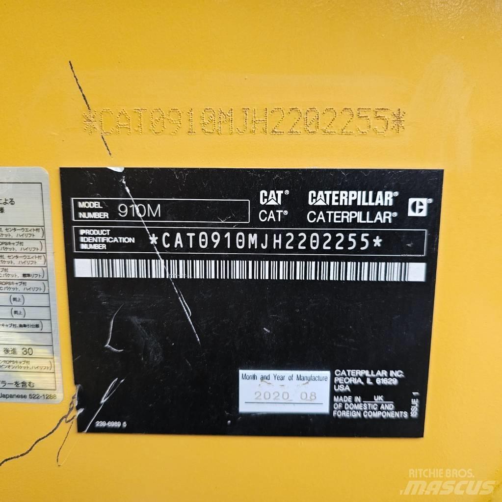 CAT 910M Фронтальні навантажувачі