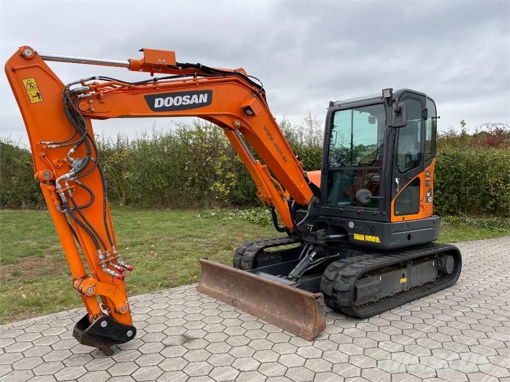 Doosan DX63-3 Міні-екскаватори < 7т
