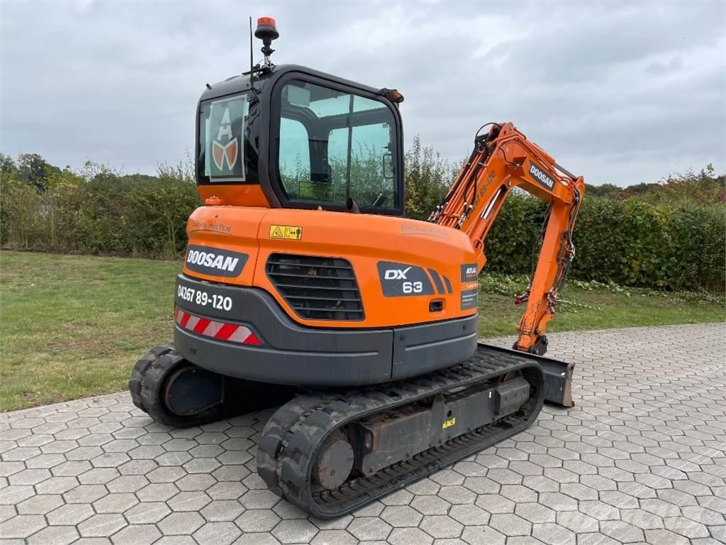 Doosan DX63-3 Міні-екскаватори < 7т