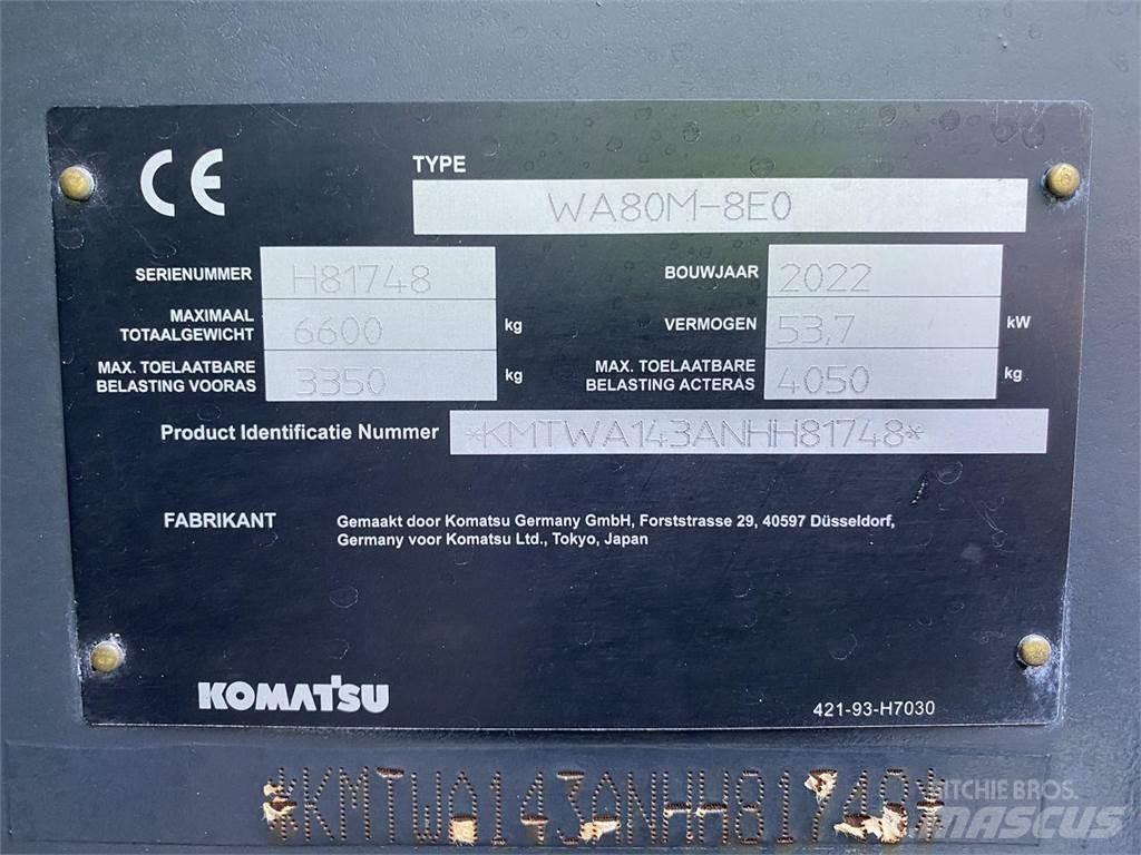 Komatsu WA80M-8EO Багатофункціональне обладнання для вантажних і землекопальних робіт