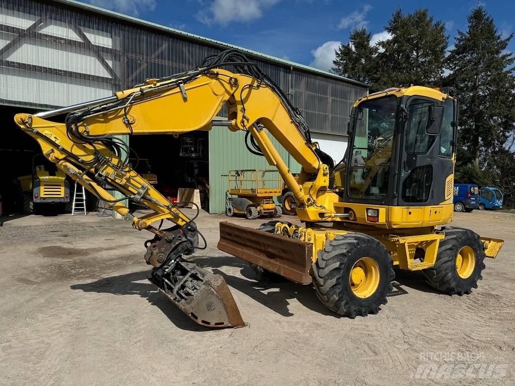 Komatsu PW 98 MR-8 Колісні екскаватори