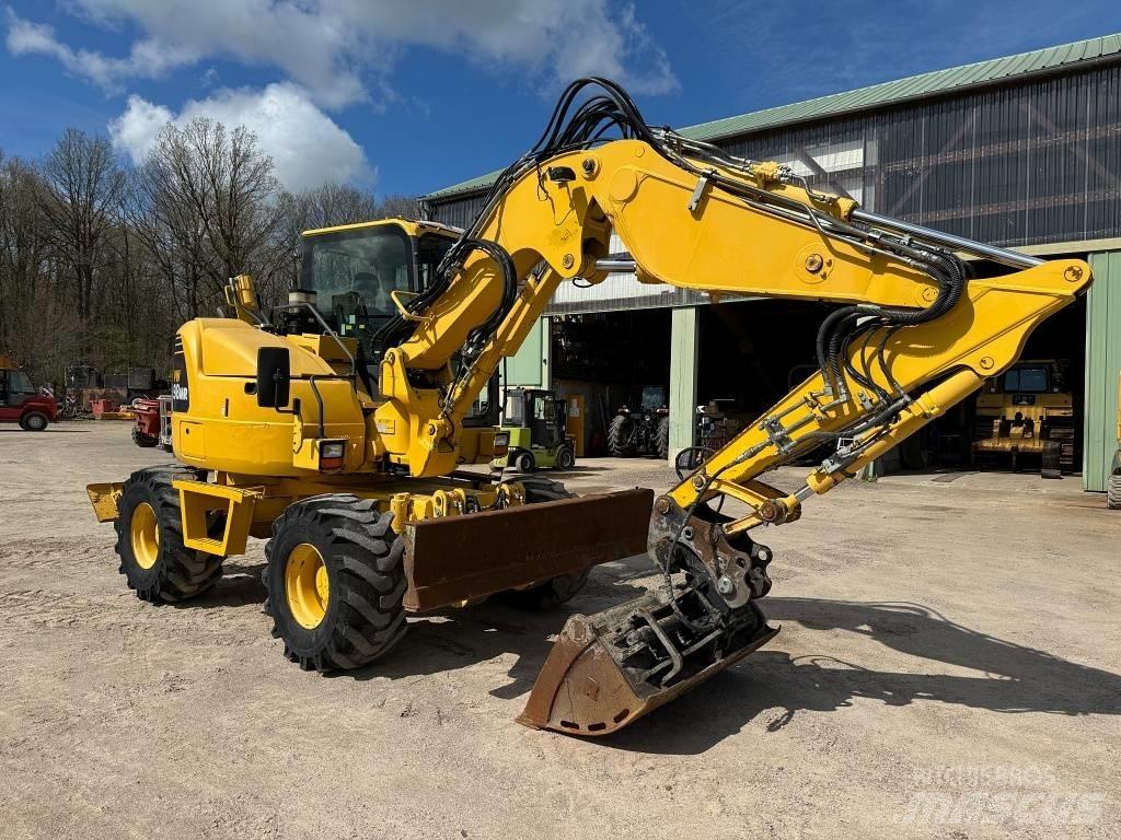 Komatsu PW 98 MR-8 Колісні екскаватори
