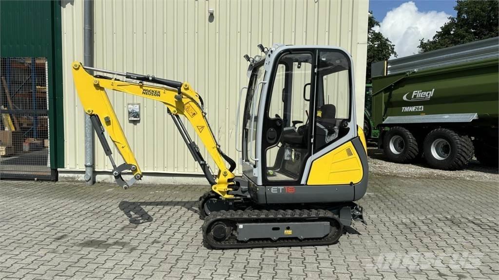 Wacker ET 18 Міні-екскаватори < 7т