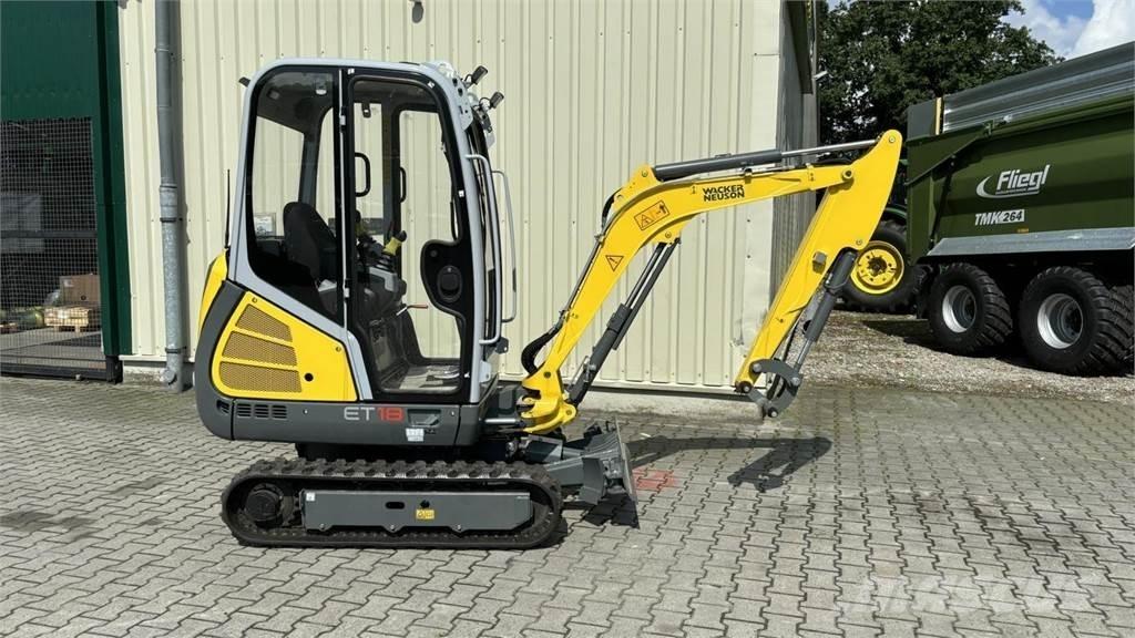 Wacker ET 18 Міні-екскаватори < 7т