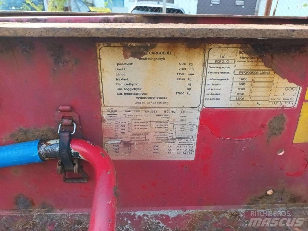Schmitz Cargobull Напівпричепи для перевезення контейнерів