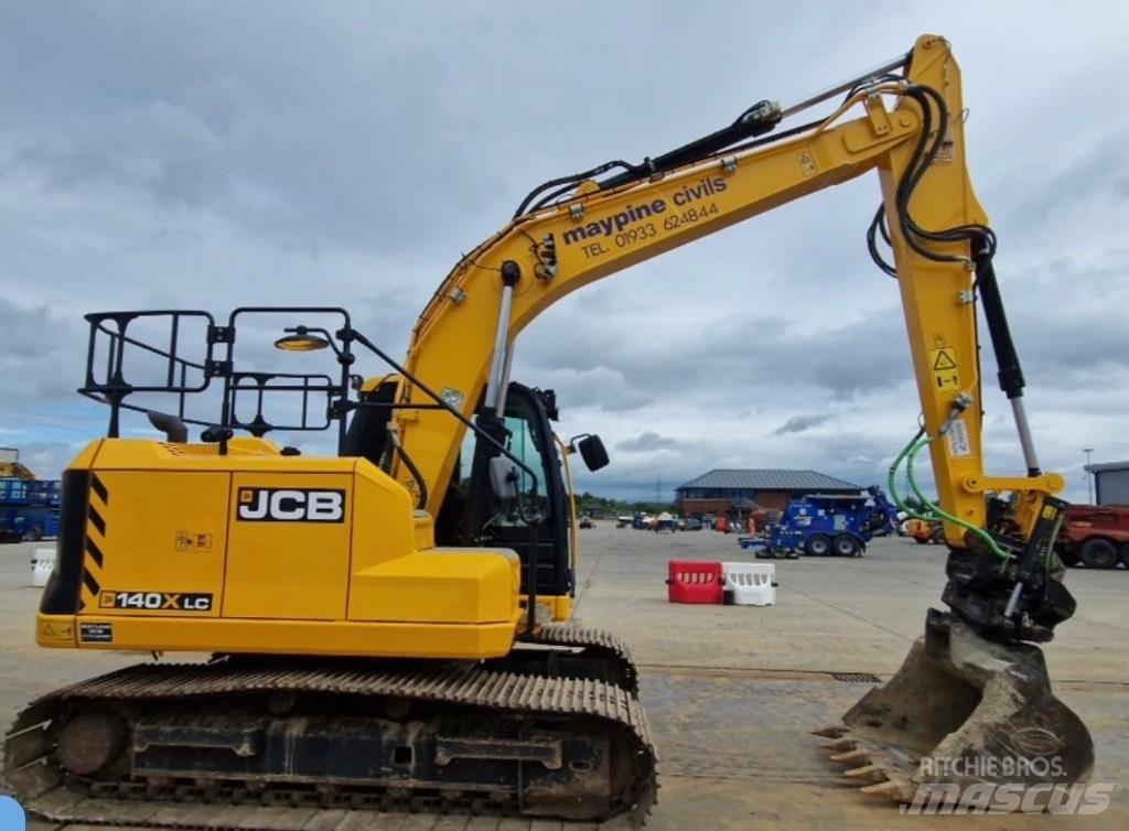JCB 140X Steelwrist Гусеничні екскаватори