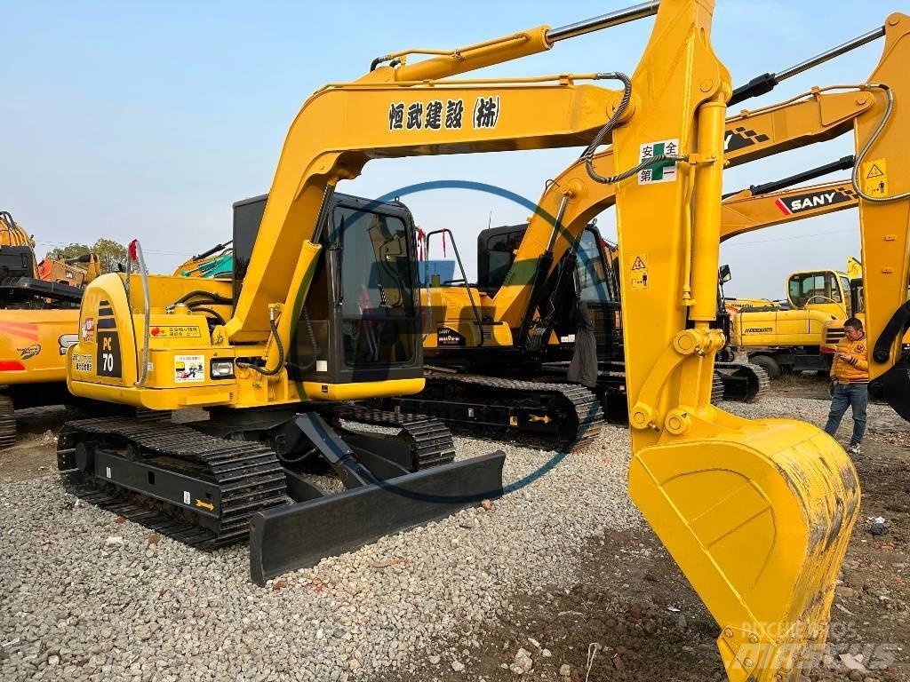 Komatsu PC 70 Міні-екскаватори < 7т