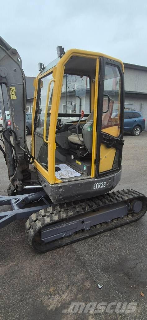 Volvo ECR 38 Міні-екскаватори < 7т