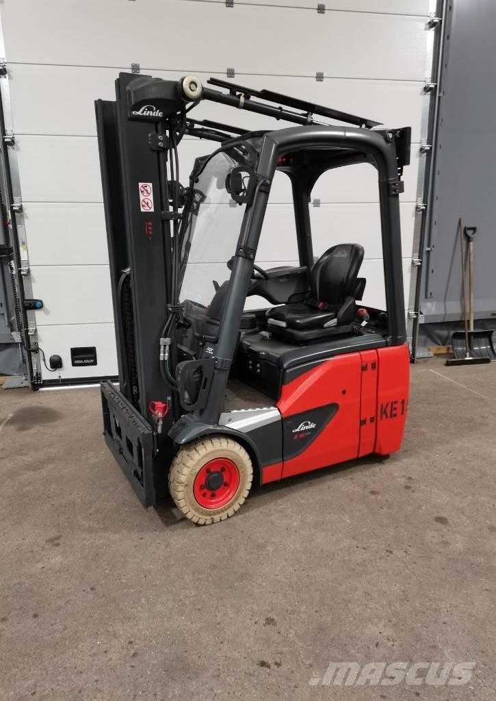 Linde E16C-02 Електронавантажувачі