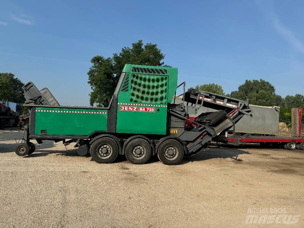 JENZ BA 725 Подрібнювачі деревини