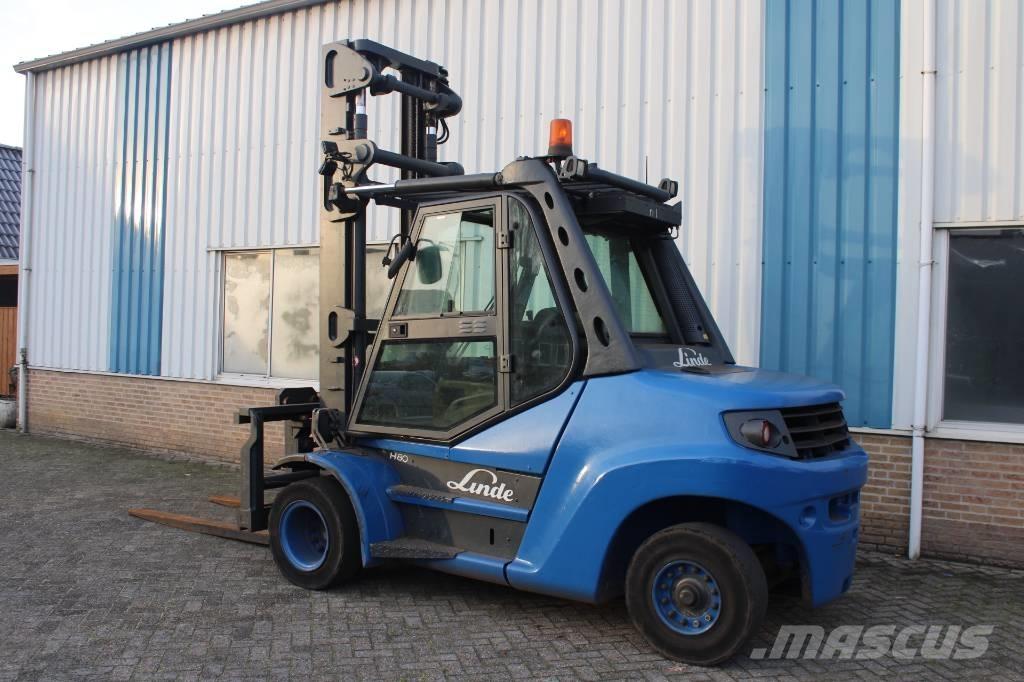 Linde H 80 D 900 Дизельні навантажувачі