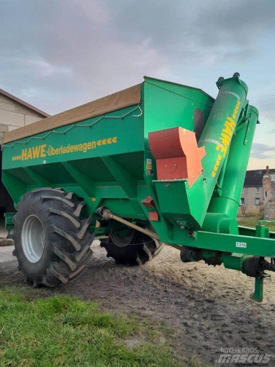 Hawe ULW 1500-E Причепи перевантажувачі зерна