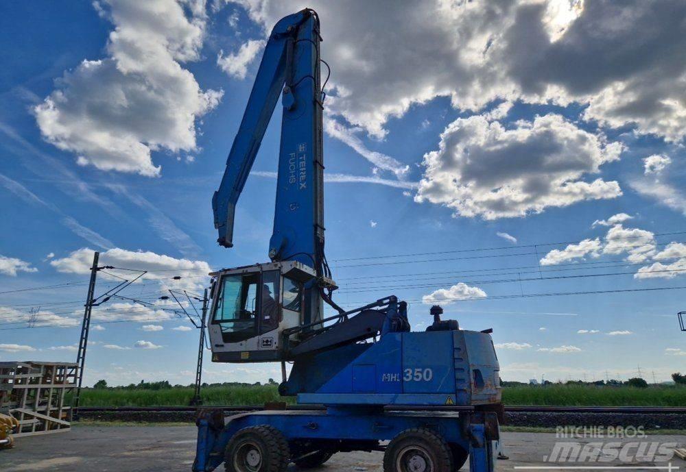 Terex Fuchs MHL 350 Перевантажувачі металобрухту/промислові навантажувачі