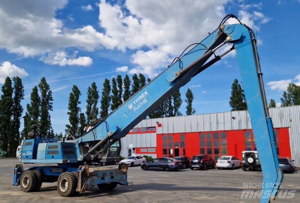 Terex Fuchs MHL 350 Перевантажувачі металобрухту/промислові навантажувачі