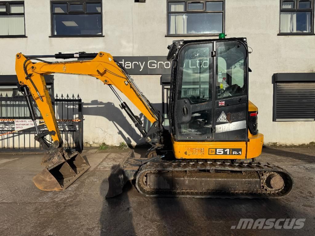 JCB 51 R-1 Міні-екскаватори < 7т