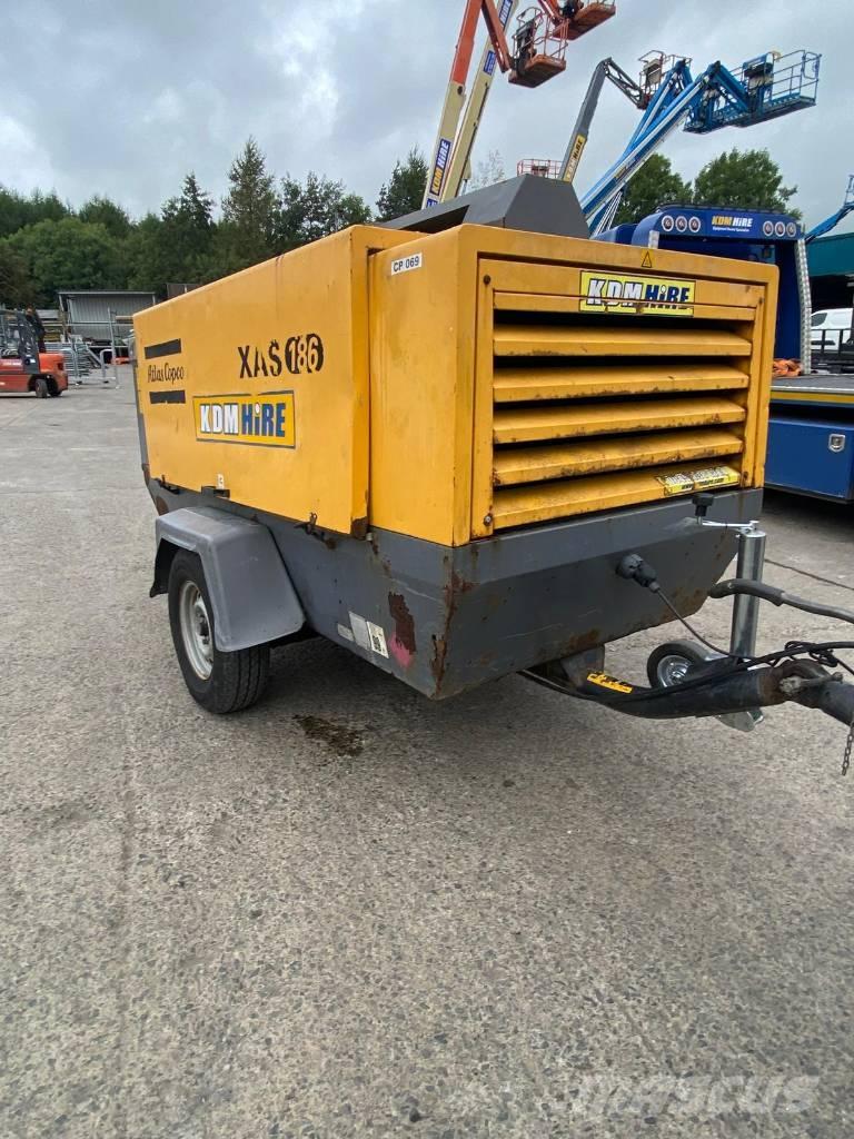 Atlas Copco XAS 186 Компресори